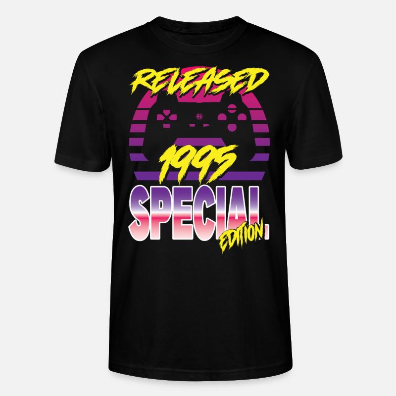 Released 1995 Special Edition - Stanley/Stella Unisex Bio-T-Shirt CRAFTER - Schwarz