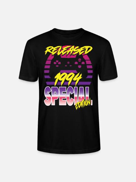 Released 1994 Special Edition - Stanley/Stella Unisex Bio-T-Shirt CRAFTER - Schwarz