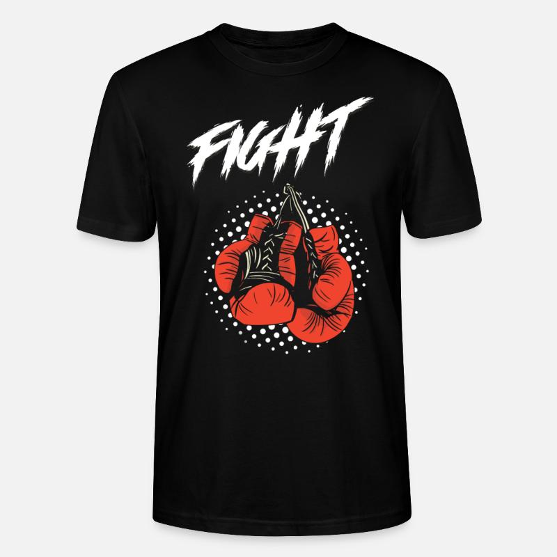 Boxen Fight - Stanley/Stella Unisex Bio-T-Shirt CRAFTER - Schwarz