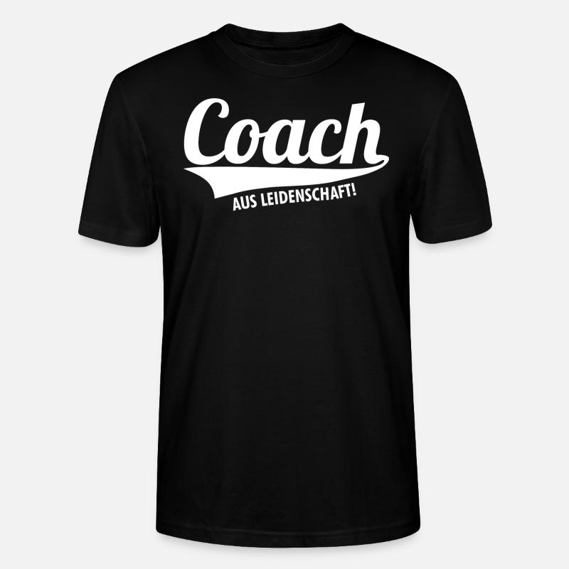 Coach - Stanley/Stella Unisex Bio-T-Shirt CRAFTER - Schwarz