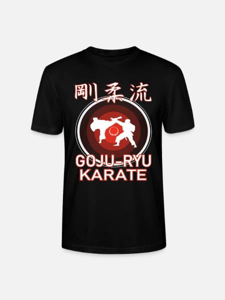 The cool Goju-ryu Karate martial arts outfit, - Stanley/Stella CRAFTER Unisex Organic T-Shirt - black
