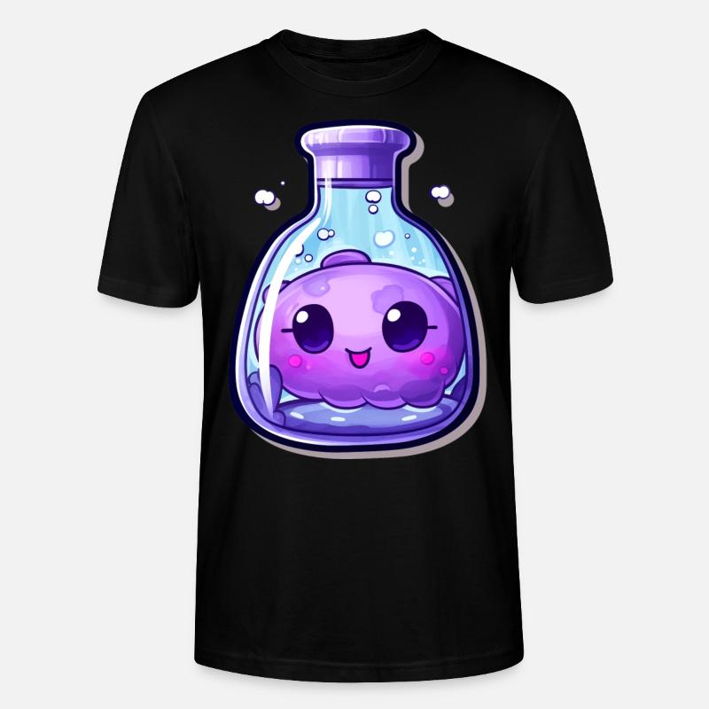 Cute Kawaii Potion - Stanley/Stella Unisex Bio-T-Shirt CRAFTER - Schwarz