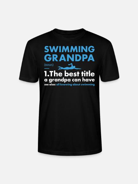 Sport Papi Natation - T-shirt bio CRAFTER Stanley Stella Unisexe - noir