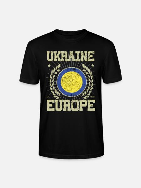 Cool Ukraine Design - Stanley/Stella CRAFTER Unisex Organic T-Shirt - black