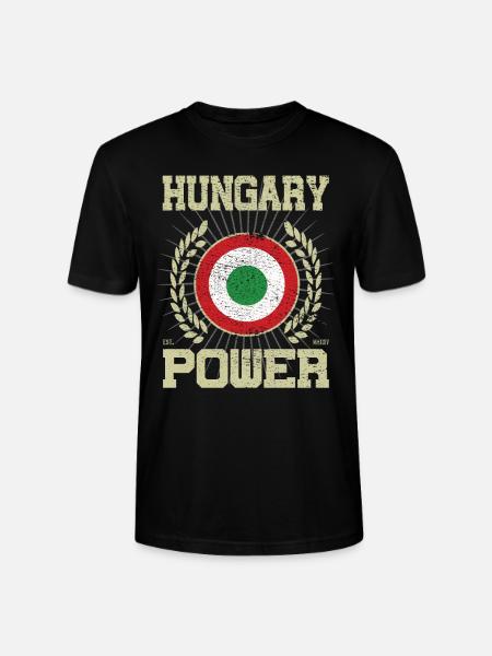 Hongrie Cool, Design - T-shirt bio CRAFTER Stanley Stella Unisexe - noir