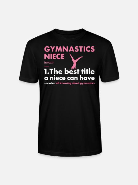 Sport Niece Gymnastics - Stanley/Stella CRAFTER Unisex Organic T-Shirt - black