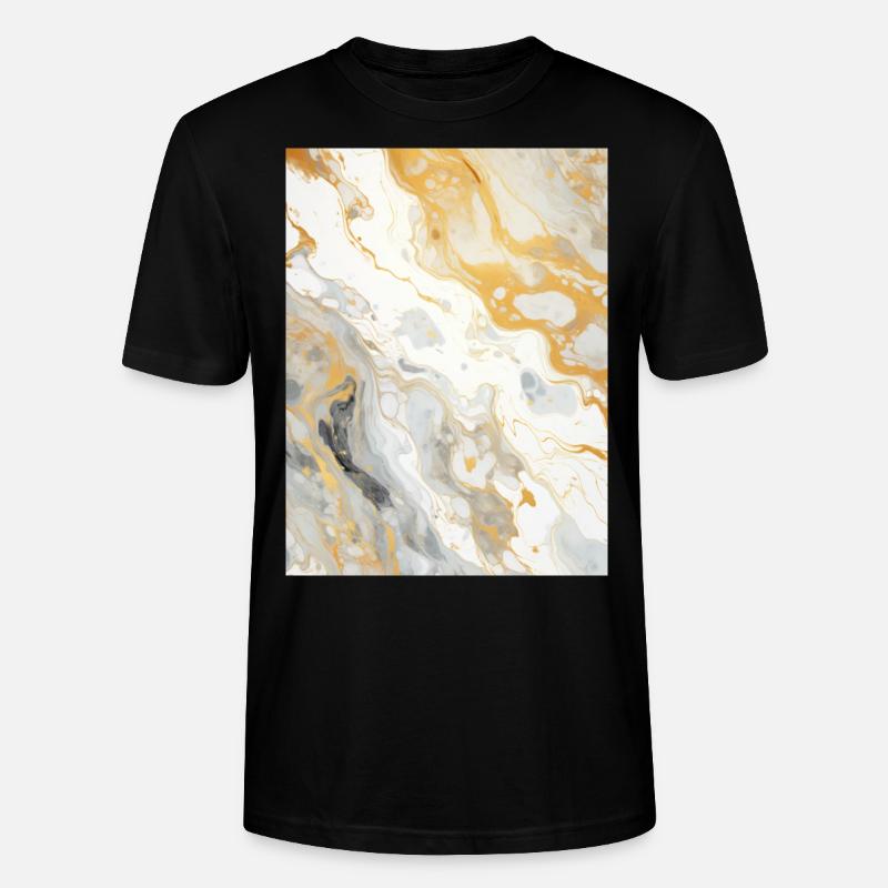 Pierre de marbre - T-shirt bio CRAFTER Stanley Stella Unisexe - noir