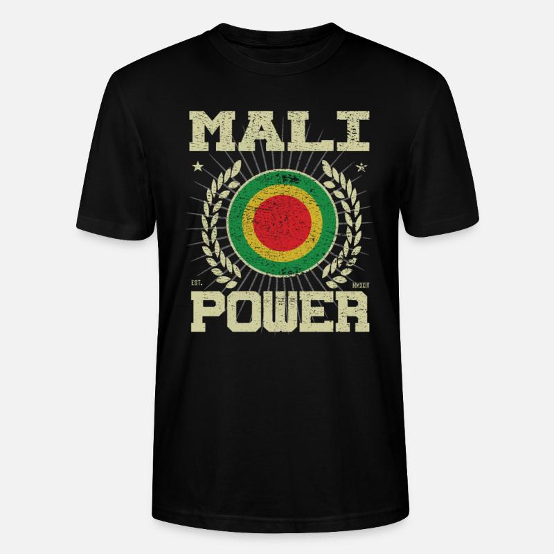 Cooles Mali Design - Stanley/Stella Unisex Bio-T-Shirt CRAFTER - Schwarz