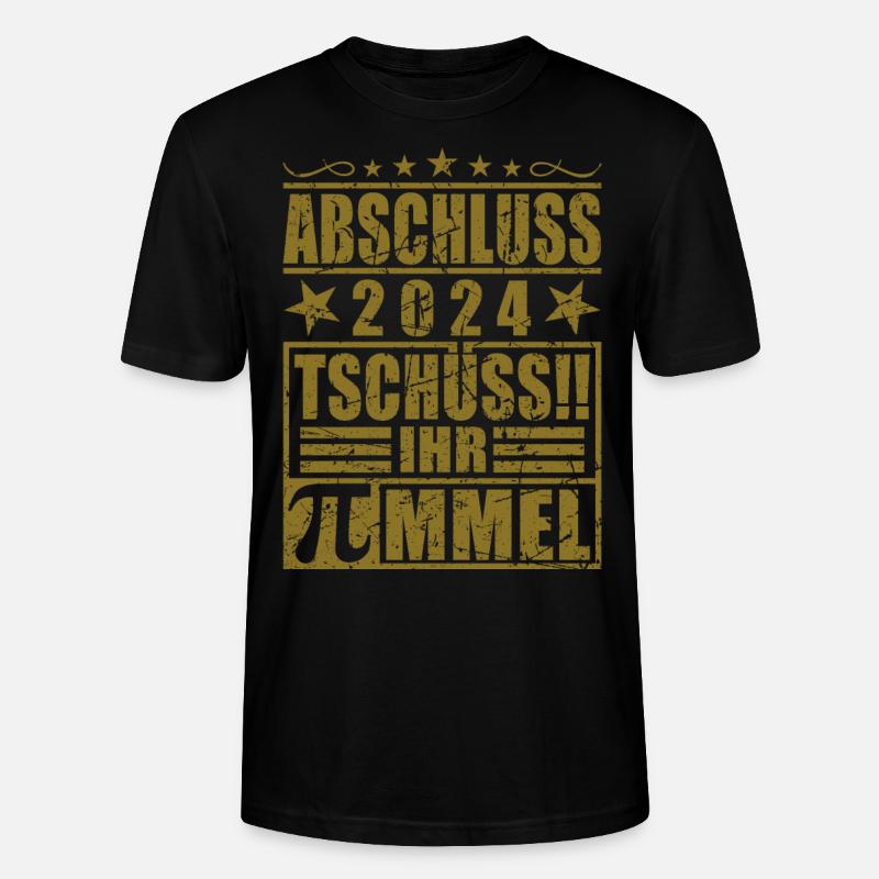 Abschluss 2024 - Stanley/Stella Unisex Bio-T-Shirt CRAFTER - Schwarz
