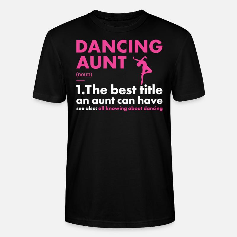 Danseuse Tante Définition Danse - T-shirt bio CRAFTER Stanley Stella Unisexe - noir