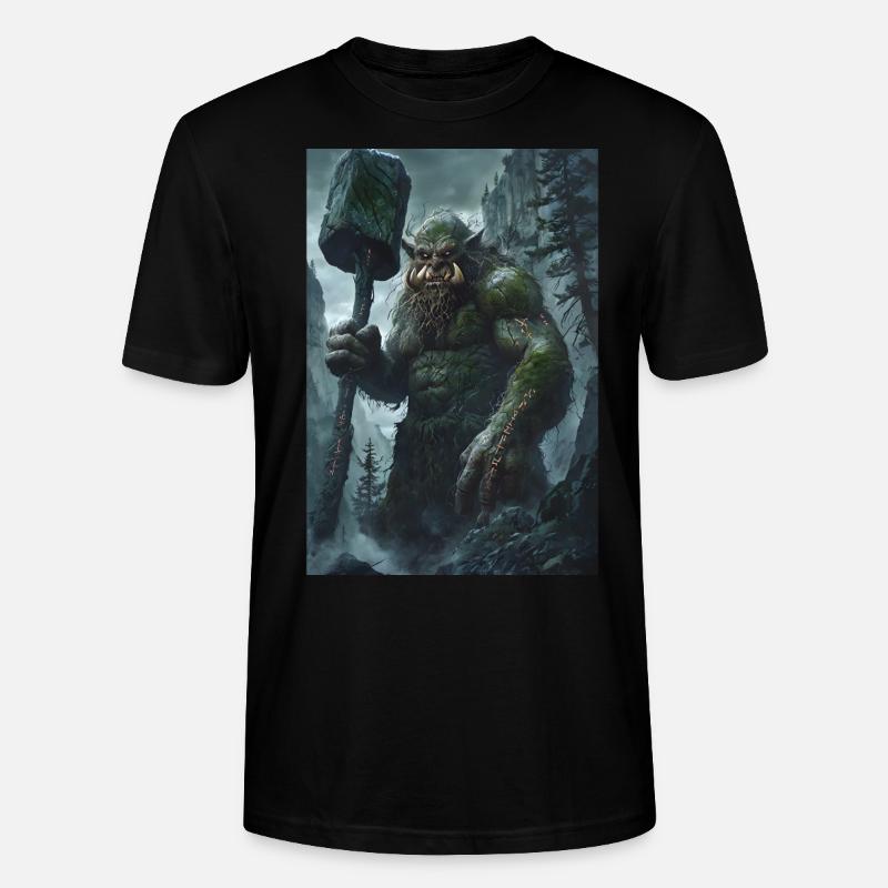 Géant Géant Norvège Cadeau - T-shirt bio CRAFTER Stanley Stella Unisexe - noir