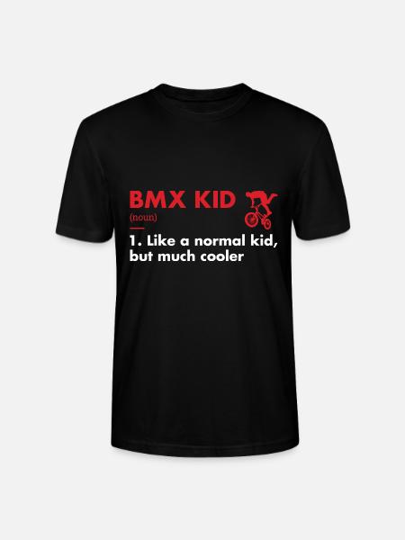 Sport Kid Definition BMX - Stanley/Stella Unisex Bio-T-Shirt CRAFTER - Schwarz