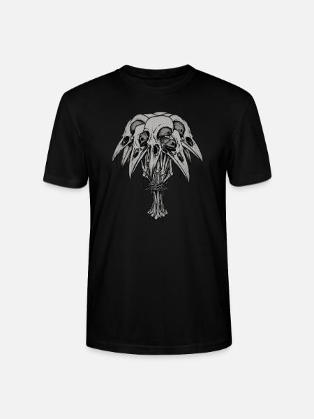 Rabenschädel - Stanley/Stella Unisex Bio-T-Shirt CRAFTER - Schwarz