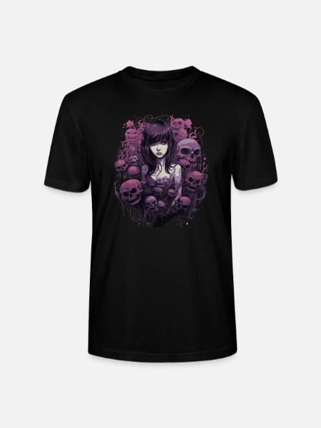 Emo HorrorFille - T-shirt bio CRAFTER Stanley Stella Unisexe - noir