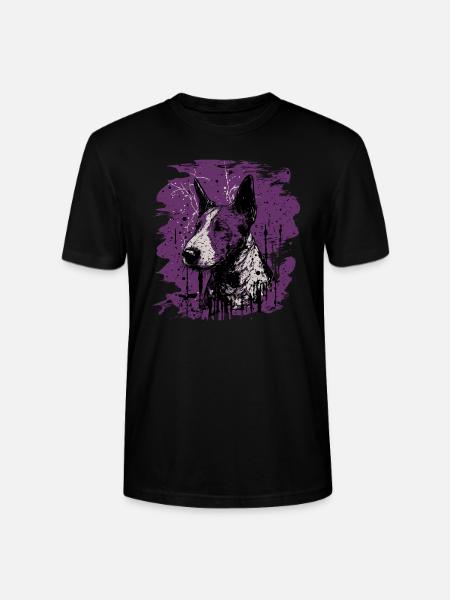 Bullterrier - Stanley/Stella Unisex Bio-T-Shirt CRAFTER - Schwarz