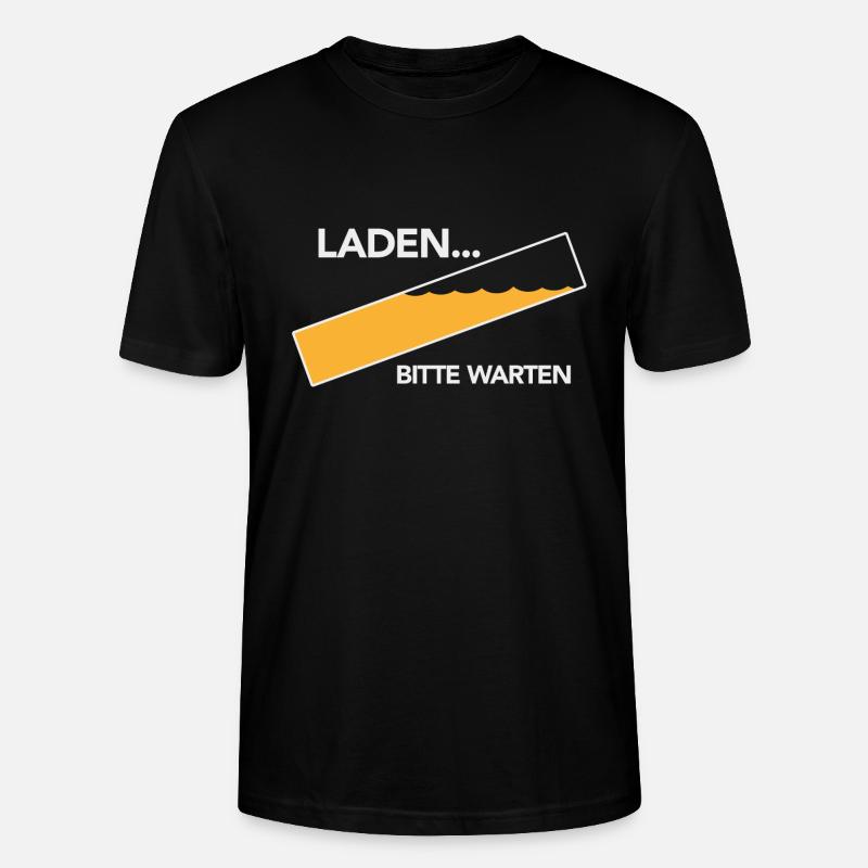 Laden, bitte warten - Stanley/Stella Unisex Bio-T-Shirt CRAFTER - Schwarz