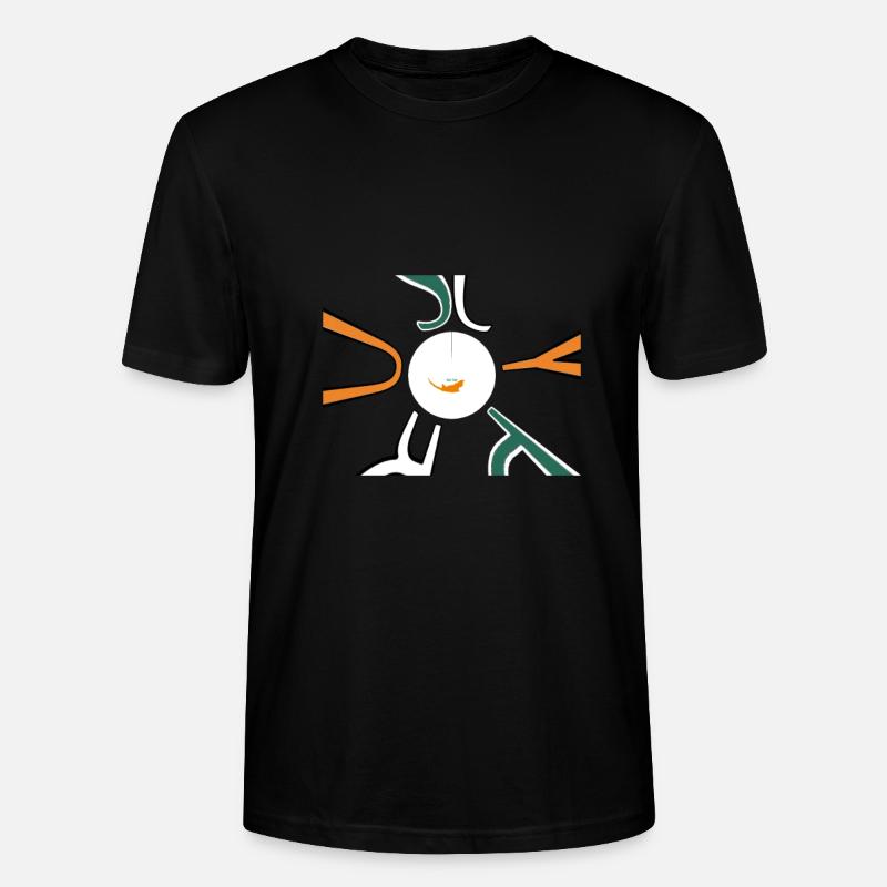 Zypern Flagge Nikosia - Stanley/Stella Unisex Bio-T-Shirt CRAFTER - Schwarz