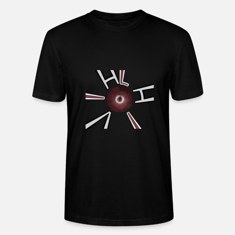 Drapeau de la Lettonie Riga - T-shirt bio CRAFTER Stanley Stella Unisexe - noir