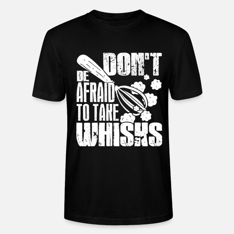 Baker Bakers Take Whisks - Stanley/Stella CRAFTER Unisex Organic T-Shirt - black