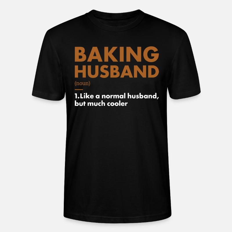 Boulanger Mari Définition Cuisson - T-shirt bio CRAFTER Stanley Stella Unisexe - noir
