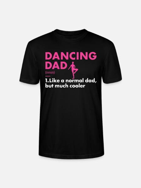 Dancer Dad Definition Dancing - Stanley/Stella Unisex Bio-T-Shirt CRAFTER - Schwarz