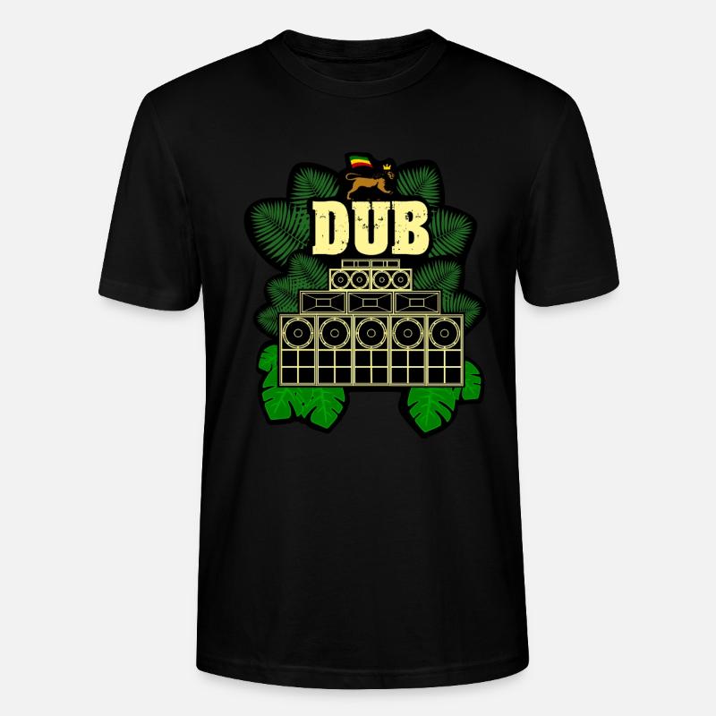 Système de sonorisation dub - T-shirt bio CRAFTER Stanley Stella Unisexe - noir