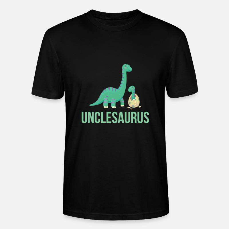 Uncle Saurus - Stanley/Stella Unisex Bio-T-Shirt CRAFTER - Schwarz