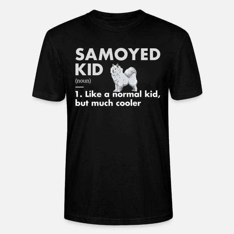 Samoyed Kid Definition - Stanley/Stella Unisex Bio-T-Shirt CRAFTER - Schwarz
