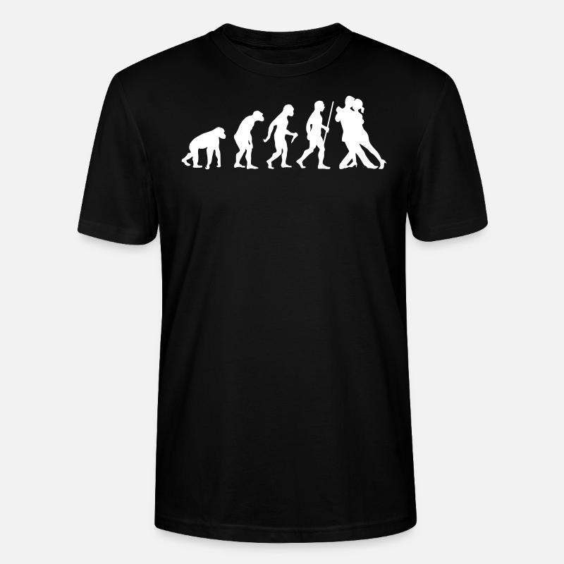 Evolution Ballroom Dance - Stanley/Stella CRAFTER Unisex Organic T-Shirt - black