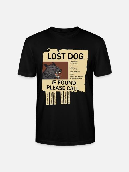 Missing Hellhound - Stanley/Stella CRAFTER Unisex Organic T-Shirt - black