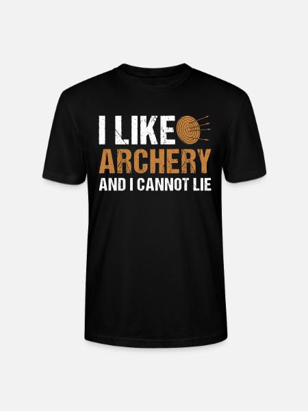 Sport I Like Archery - Stanley/Stella CRAFTER Unisex Organic T-Shirt - black