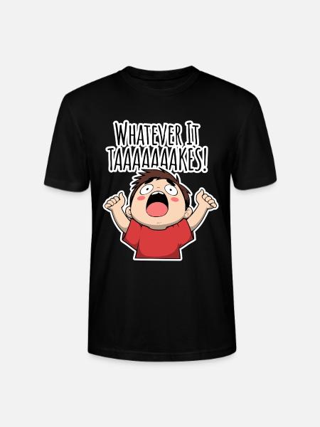 Whatever it TAAAAAKES! - Stanley/Stella CRAFTER Unisex Organic T-Shirt - black