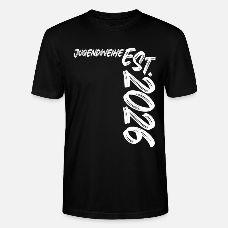 Jugendweihe Est. 2026 - T-shirt bio CRAFTER Stanley Stella Unisexe - noir