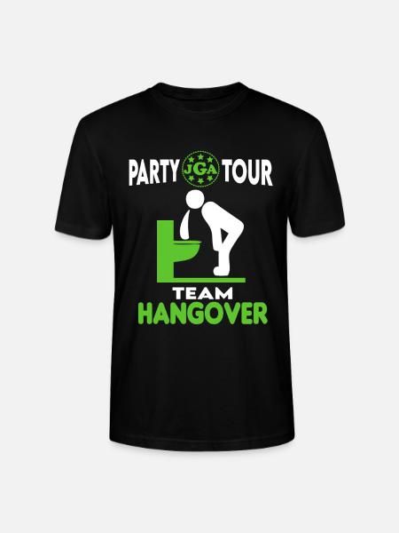 Junggesellenabschied Team Hangover Hochzeit Ringe - Stanley/Stella Unisex Bio-T-Shirt CRAFTER - Schwarz