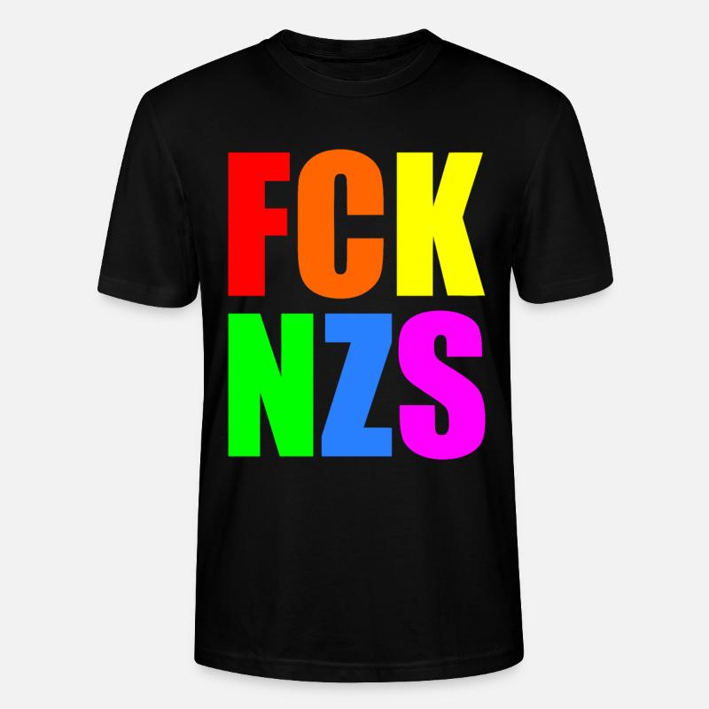 Fck nzs - Stanley/Stella Unisex Bio-T-Shirt CRAFTER - Schwarz
