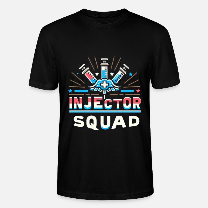 Injector Squad 9 - Stanley/Stella Unisex Bio-T-Shirt CRAFTER - Schwarz
