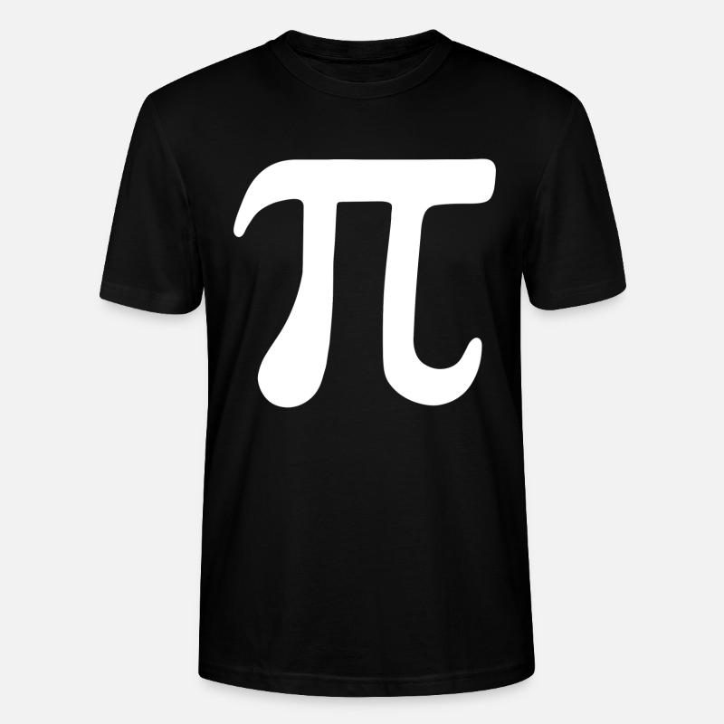 Math Pi symbole Pi - T-shirt bio CRAFTER Stanley Stella Unisexe - noir