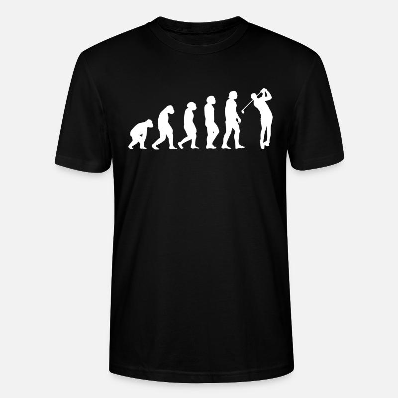 Sport Evolution Golf - Stanley/Stella Unisex Bio-T-Shirt CRAFTER - Schwarz