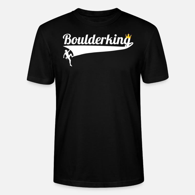 Bloc - Boulderer - T-shirt bio CRAFTER Stanley Stella Unisexe - noir