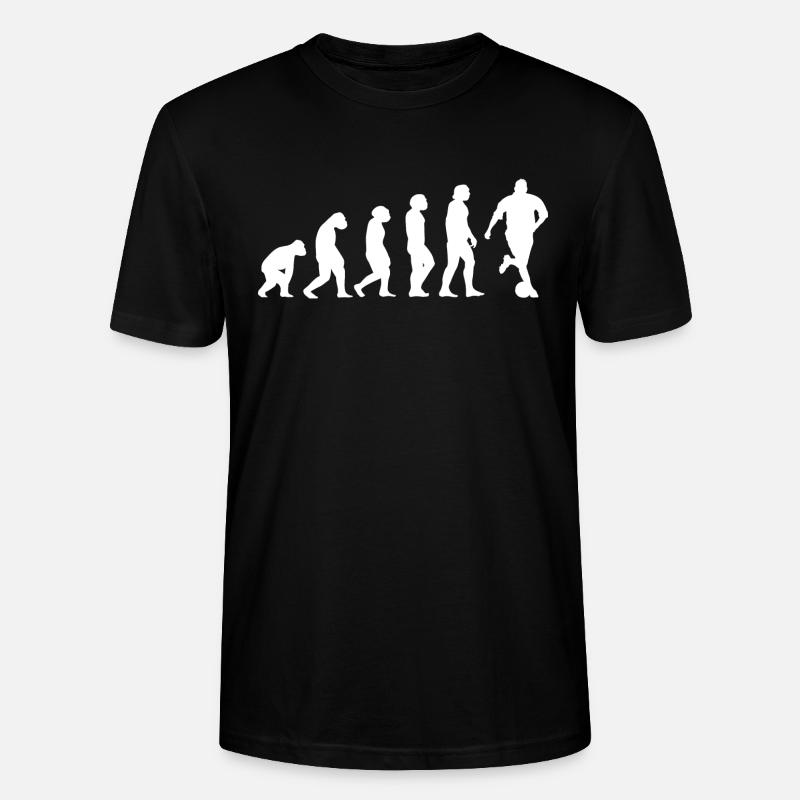 Sport Evolution Soccer - Stanley/Stella Unisex Bio-T-Shirt CRAFTER - Schwarz