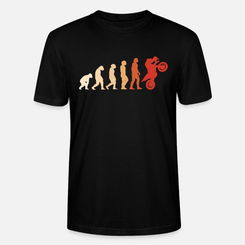 Sport Evolution Motocross - Stanley/Stella Unisex Bio-T-Shirt CRAFTER - Schwarz
