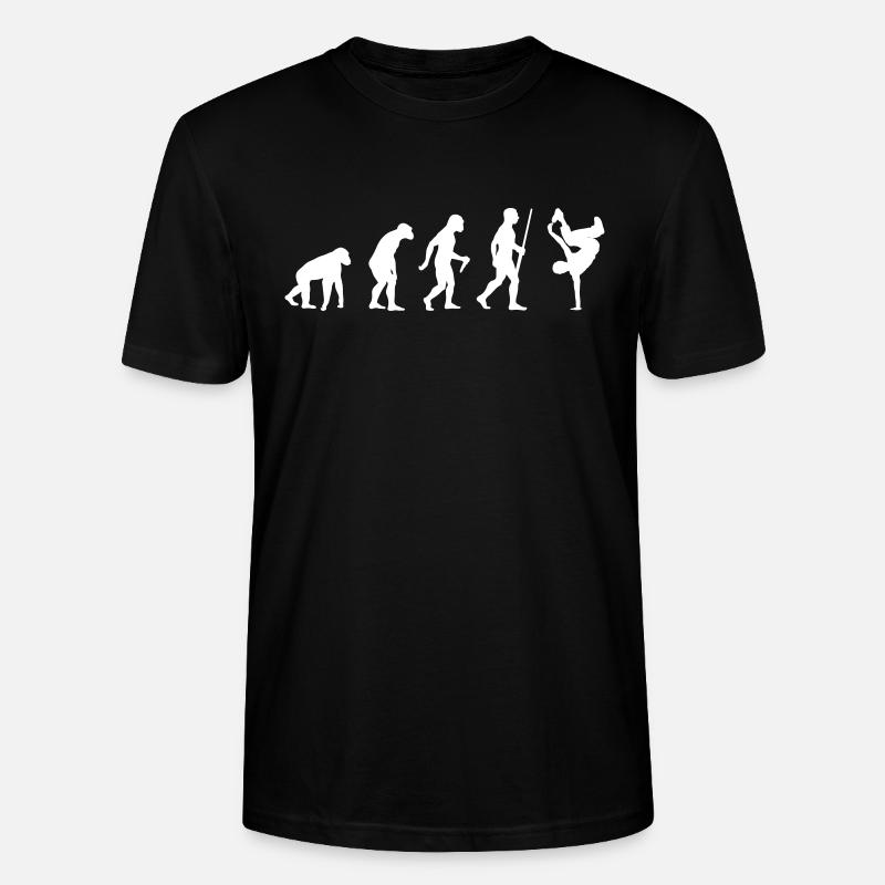 Breakdance Evolution - Stanley/Stella Unisex Bio-T-Shirt CRAFTER - Schwarz