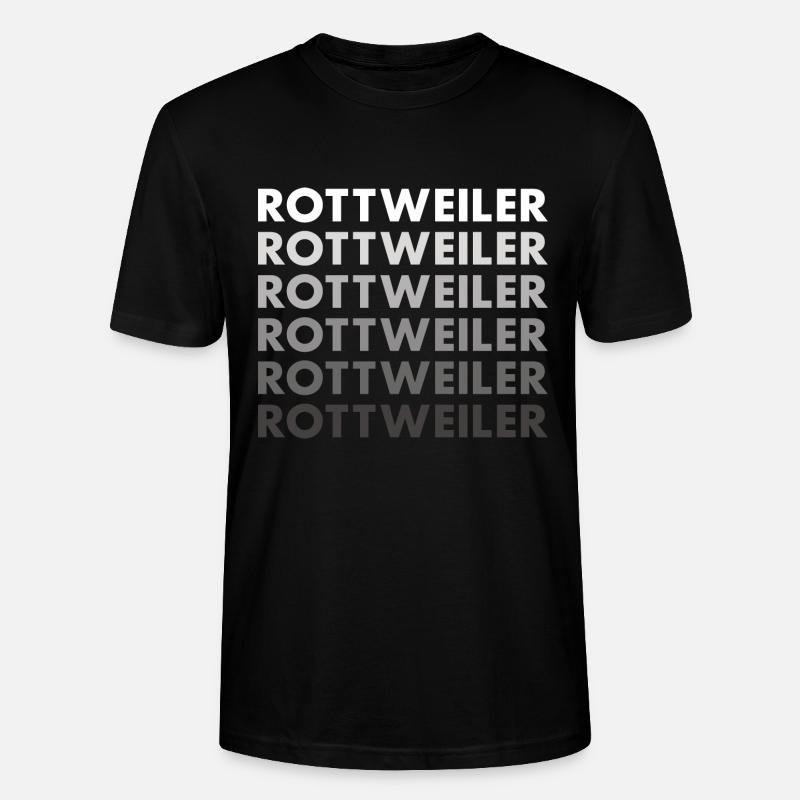 Rottweiler - Stanley/Stella Unisex Bio-T-Shirt CRAFTER - Schwarz
