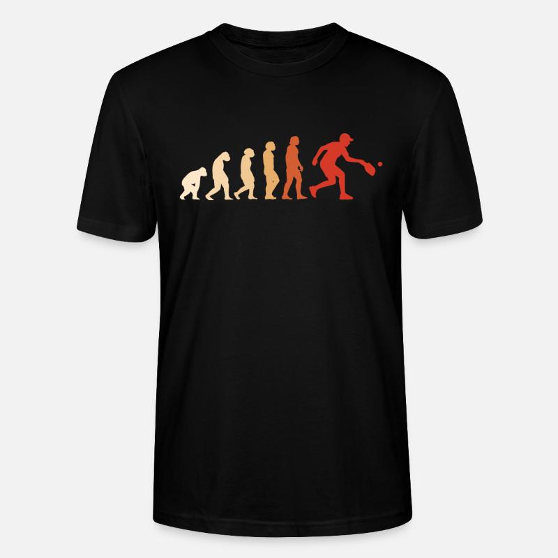 Sport Evolution Pickleball - T-shirt bio CRAFTER Stanley Stella Unisexe - noir