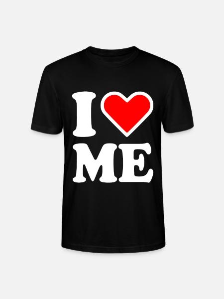 I love me - Stanley Stella CRAFTER unisex økologisk-T-shirt - sort