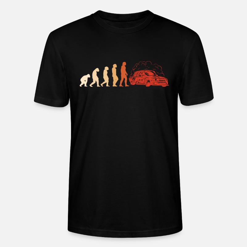 Sport Evolution Drifting - Stanley/Stella CRAFTER Unisex Organic T-Shirt - black