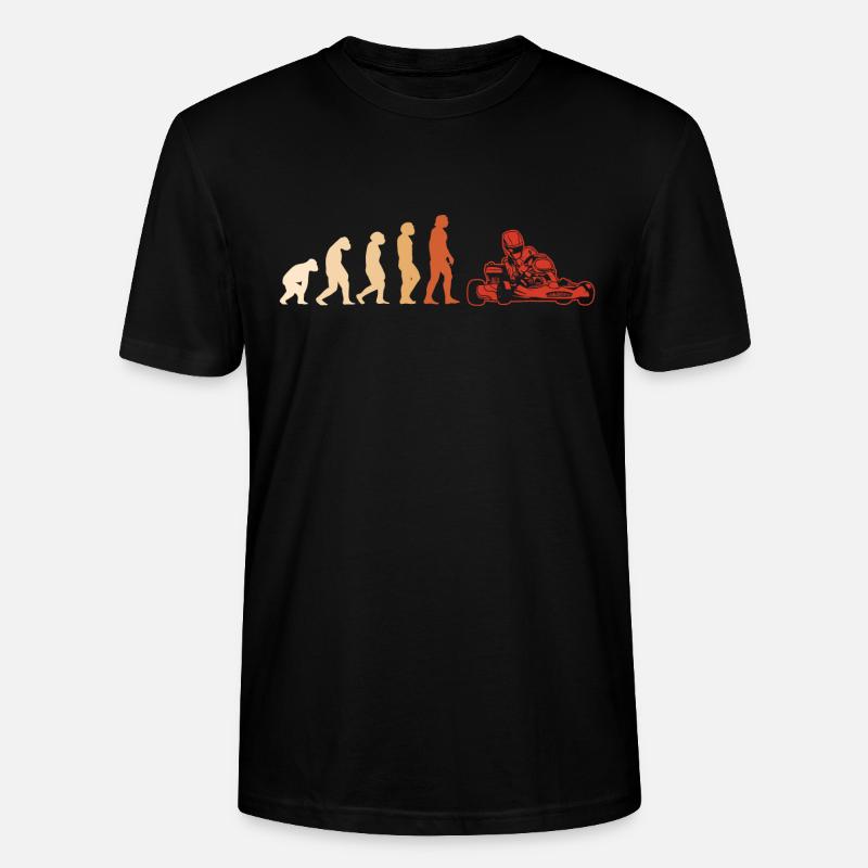 Sport Evolution Go Kart - Stanley/Stella Unisex Bio-T-Shirt CRAFTER - Schwarz