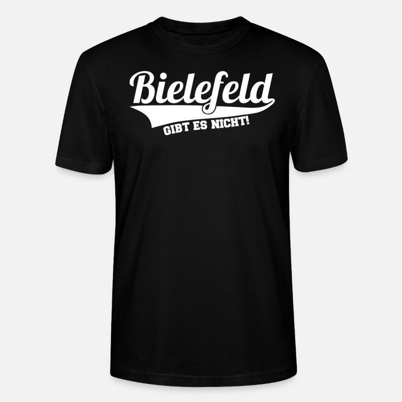 Bielefeld - Stanley/Stella Unisex Bio-T-Shirt CRAFTER - Schwarz