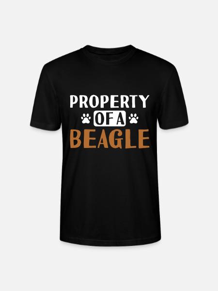 Propriété D’un Beagle - T-shirt bio CRAFTER Stanley Stella Unisexe - noir