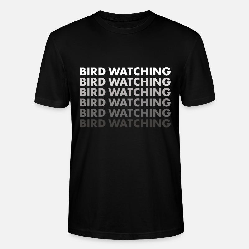 Bird Watcher Bird Watching - Stanley/Stella Unisex Bio-T-Shirt CRAFTER - Schwarz